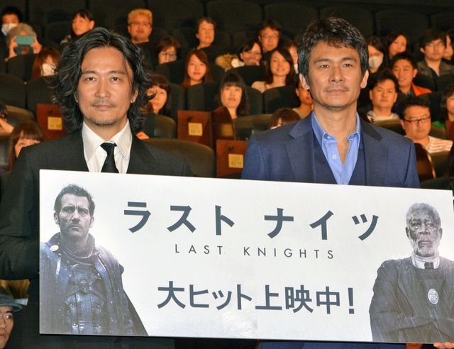 多くの方々に支えられました…紀里谷和明＆伊原剛志が登壇！『ラスト・ナイツ』初日舞台あいさつ【フォトギャラリー】：フォトギャラリー