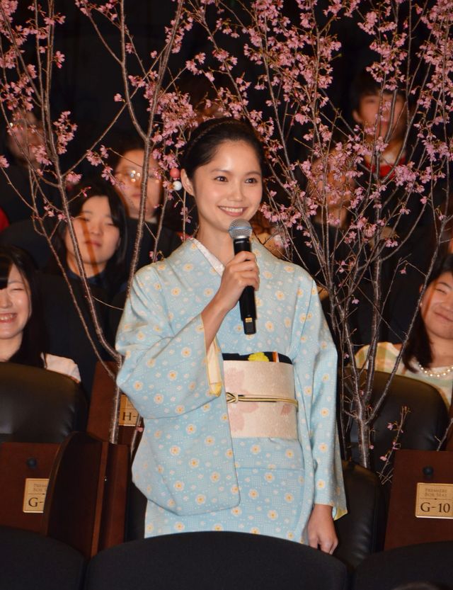 日本橋が桜色に！映画『神様のカルテ2』桜カーペットセレモニー（11枚目）