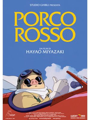 色あせない名作。日本でもまた劇場上映してほしい!?-『紅の豚』イタリア・バージョンポスター