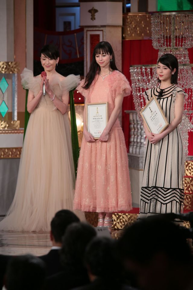 中条あやみ、ピンクのドレスがカワイイ！日本アカデミー賞新人賞（28枚目）