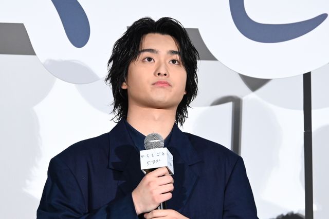 奥平大兼、出口夏希、佐野晶哉ら仲良しトーク！『か「」く「」し「」ご「」と「』完成披露の様子（2枚目）