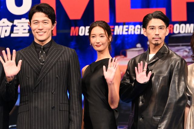 主要キャスト集結！『劇場版TOKYO MER～走る緊急救命室～CAPITAL CRISIS』完成披露舞台挨拶（2枚目）