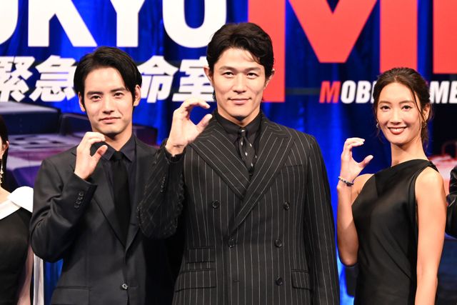 主要キャスト集結！『劇場版TOKYO MER～走る緊急救命室～CAPITAL CRISIS』完成披露舞台挨拶（3枚目）