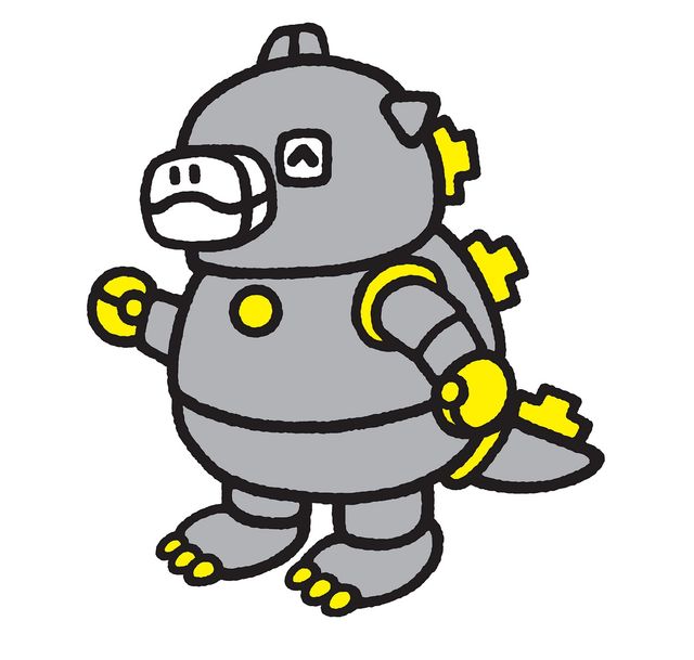 ちびメカゴジラが可愛い！　ちびゴジラのLINEスタンプ（2枚目）