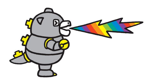 ちびメカゴジラが可愛い！　ちびゴジラのLINEスタンプ（6枚目）