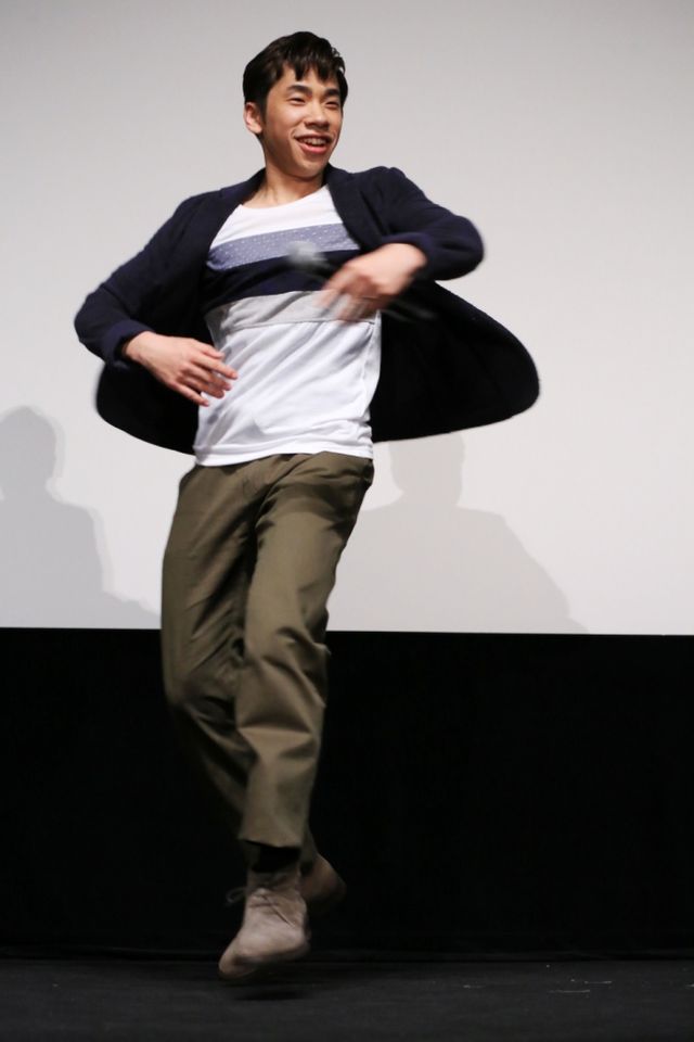 織田信成、スパイダーマンとジャンプ対決？フォトギャラリー（4枚目）