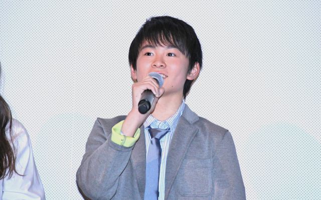 映画初主演の山崎光、草なぎ剛と登場！『まく子』完成披露上映会（3枚目）