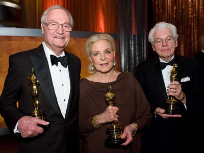 アカデミー賞名誉賞を受賞したロジャー・コーマン監督、ローレン・バコール、ゴードン・ウィリス