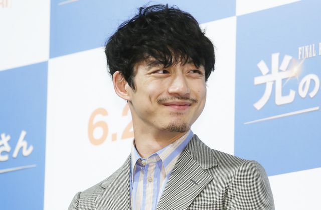 坂口健太郎、ヒゲ姿もイケメン！『劇場版　ファイナルファンタジーXIV 光のお父さん』父の日記念イベント（11枚目）