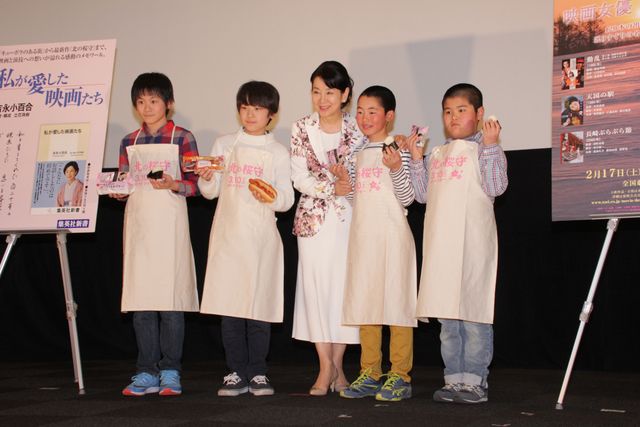 吉永小百合が投げる！『北の桜守』公開記念イベント（2枚目）