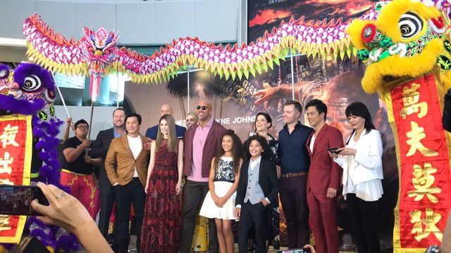 ドウェイン・ジョンソン『スカイスクレイパー』、香港でファンイベント：フォトギャラリー