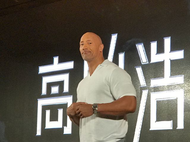 ドウェイン・ジョンソン『スカイスクレイパー』、香港でファンイベント（2枚目）