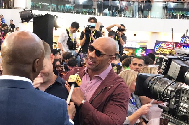 ドウェイン・ジョンソン『スカイスクレイパー』、香港でファンイベント（3枚目）
