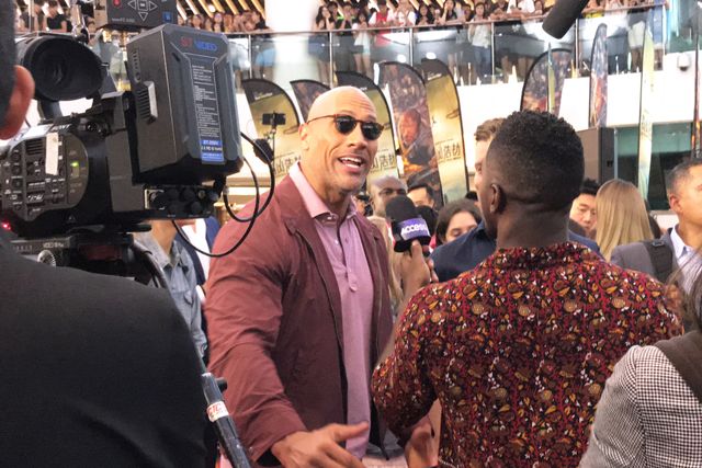 ドウェイン・ジョンソン『スカイスクレイパー』、香港でファンイベント（4枚目）