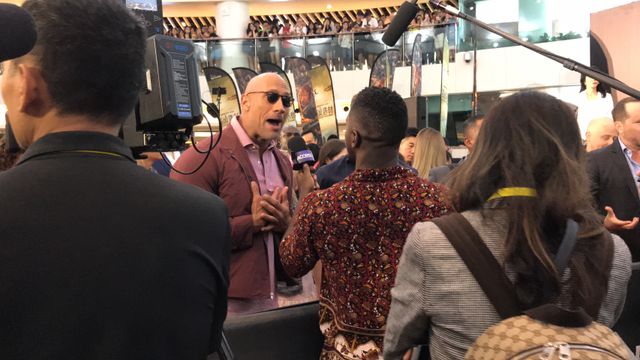 ドウェイン・ジョンソン『スカイスクレイパー』、香港でファンイベント（5枚目）