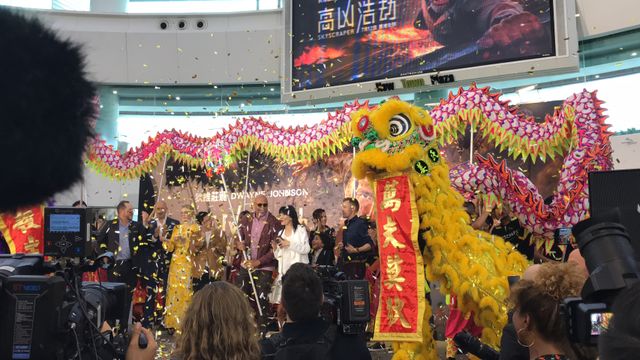 ドウェイン・ジョンソン『スカイスクレイパー』、香港でファンイベント（7枚目）