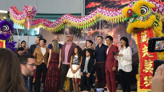 ドウェイン・ジョンソン『スカイスクレイパー』、香港でファンイベント（8枚目）