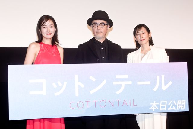 リリー・フランキー×木村多江×高梨臨『コットンテール』初日舞台挨拶（2枚目）