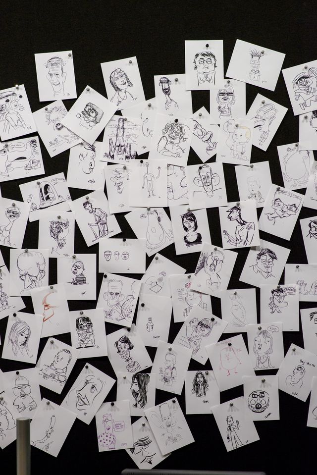 ピクサー社員による似顔絵！フォトギャラリー：フォトギャラリー