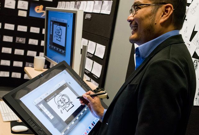 ピクサー社員による似顔絵！フォトギャラリー（4枚目）