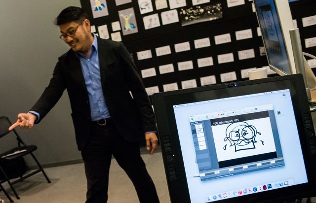 ピクサー社員による似顔絵！フォトギャラリー（5枚目）