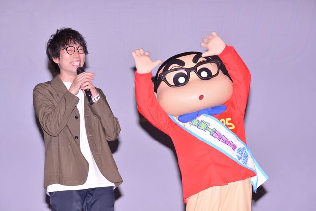 高橋優、念願かなって『クレヨンしんちゃん』に出演！　しんちゃん愛を爆発させる！　画像ギャラリー（7枚目）