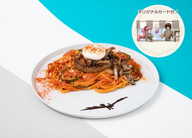 ラクスのハンバーグがナポリタン風に！「ガンダムSEED FREEDOM カフェ」フードメニュー＆グッズ：フォトギャラリー