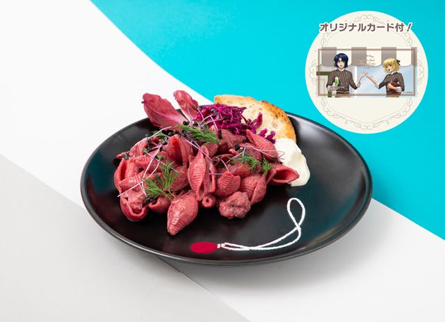 ラクスのハンバーグがナポリタン風に！「ガンダムSEED FREEDOM カフェ」フードメニュー＆グッズ（4枚目）