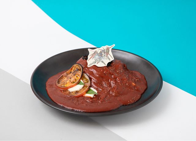 ラクスのハンバーグがナポリタン風に！「ガンダムSEED FREEDOM カフェ」フードメニュー＆グッズ（9枚目）