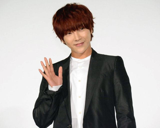 爽やか！超新星ユナク『マクベス』初日舞台あいさつギャラリー：フォトギャラリー