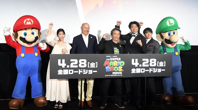 マリオ役・宮野真守＆ルイージ役・畠中祐からメッセージ！『ザ・スーパーマリオブラザーズ・ムービー』ジャパンプレミア（11枚目）