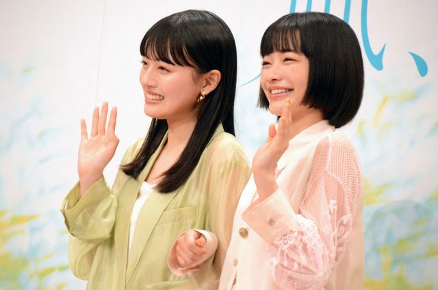 感極まり涙する上坂樹里…26年春の朝ドラ「風、薫る」主演会見（3枚目）