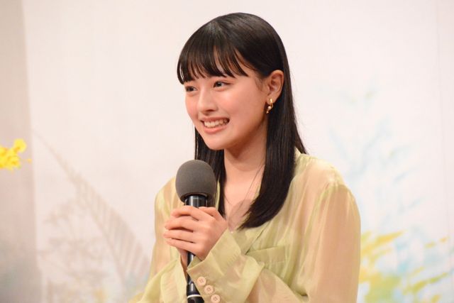 感極まり涙する上坂樹里…26年春の朝ドラ「風、薫る」主演会見（16枚目）