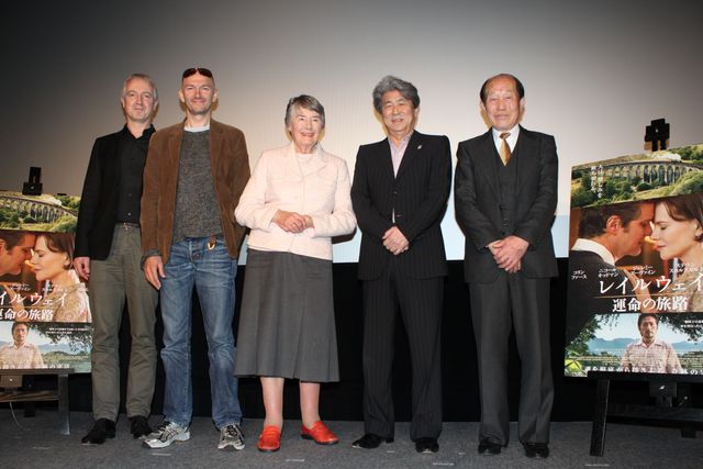 ニコール・キッドマンが演じた女性のモデルとなった原作者の妻とジョナサン・テプリツキー監督らが来日！映画『レイルウェイ 運命の旅路』来日ティーチイン写真ギャラリー（9枚目）