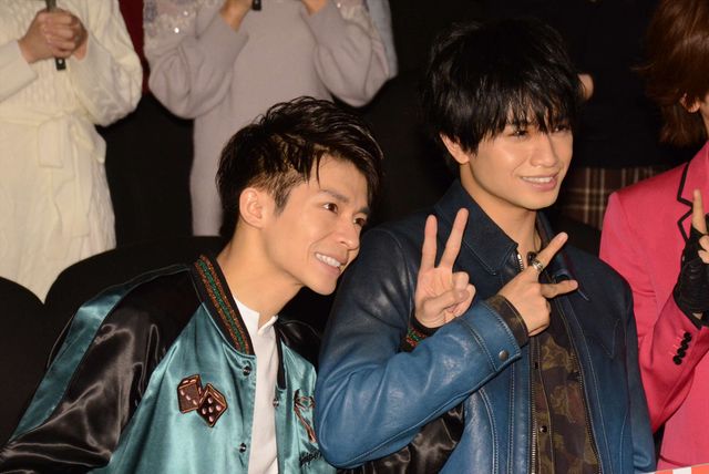 中島健人＆岸優太、ウデ組みピース！『ニセコイ』プレミア上映会：フォトギャラリー
