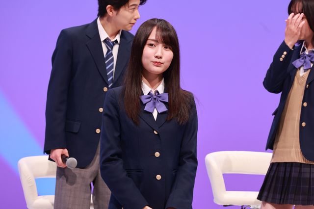 乃木坂46・賀喜遥香＆筒井あやめ、プラモデル組み立て対決に挑戦！ドラマ「量産型ルカ」記者会見（10枚目）