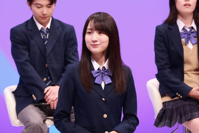 乃木坂46・賀喜遥香＆筒井あやめ、プラモデル組み立て対決に挑戦！ドラマ「量産型ルカ」記者会見（31枚目）