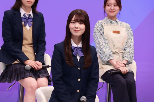 乃木坂46・賀喜遥香＆筒井あやめ、プラモデル組み立て対決に挑戦！ドラマ「量産型ルカ」記者会見（34枚目）