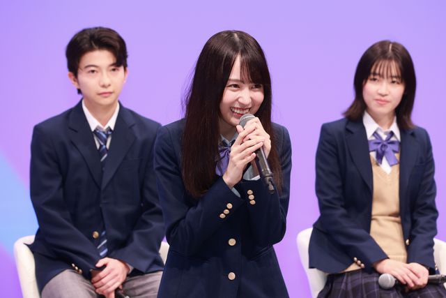 乃木坂46・賀喜遥香＆筒井あやめ、プラモデル組み立て対決に挑戦！ドラマ「量産型ルカ」記者会見（36枚目）