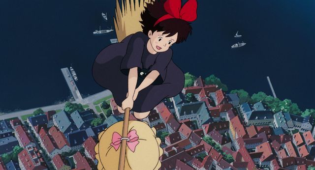 画像はスタジオジブリ製作のアニメ『魔女の宅急便』より