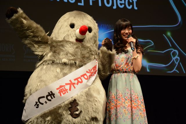 北原里英の言い間違いに会場がざわつく……AKB ShortShorts製作発表会見フォトギャラリー（2枚目）