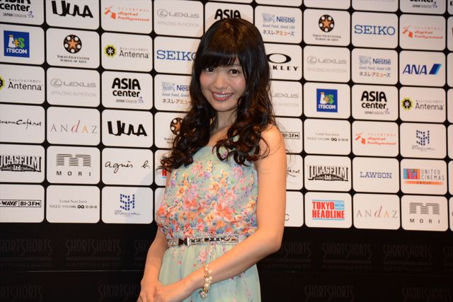 北原里英の言い間違いに会場がざわつく……AKB ShortShorts製作発表会見フォトギャラリー（7枚目）