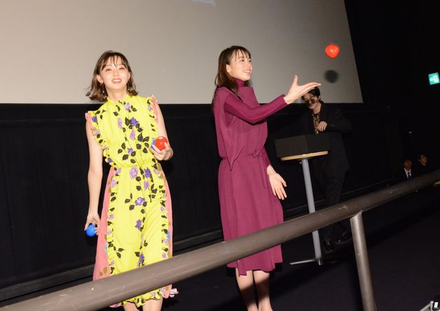 飯豊まりえ、稲葉友、江野沢愛美が登壇！『シライサン』舞台あいさつ（2枚目）