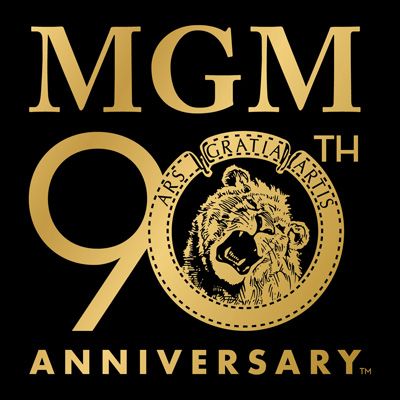 MGMの90周年記念ロゴ