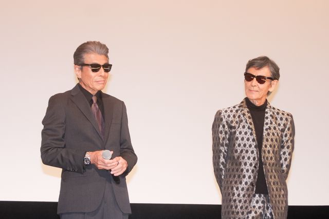 言葉詰まらせ…舘ひろし＆柴田恭兵、思い出詰まった丸の内TOEIで舞台挨拶（5枚目）