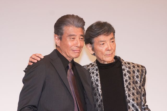 言葉詰まらせ…舘ひろし＆柴田恭兵、思い出詰まった丸の内TOEIで舞台挨拶（13枚目）