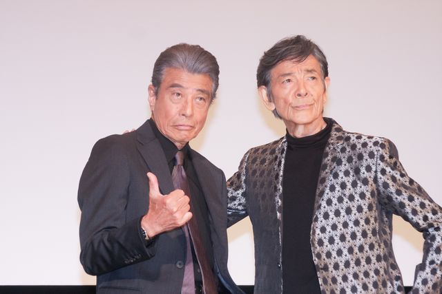 言葉詰まらせ…舘ひろし＆柴田恭兵、思い出詰まった丸の内TOEIで舞台挨拶（16枚目）