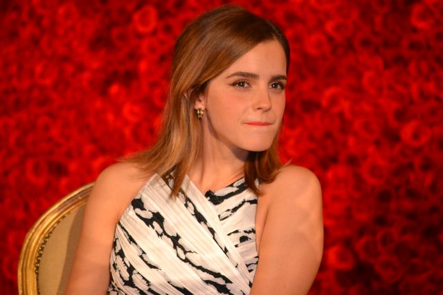 バラが似合う！エマ・ワトソン＆ルーク・エヴァンス『美女と野獣』LA会見フォトギャラリー（20枚目）