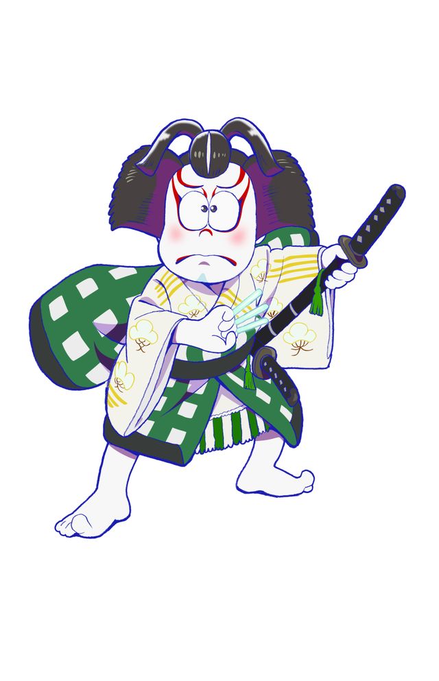 6つ子たちはそれぞれ歌舞伎の何の役柄に？「おそ松さん×歌舞伎」フォトギャラリー（8枚目）