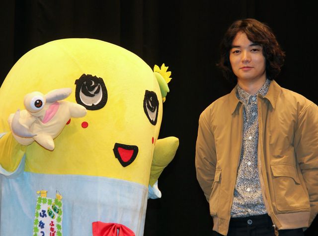 ふなっしー、驚異的な跳躍！『寄生獣』×ふなっしーコラボイベントフォトギャラリー（15枚目）